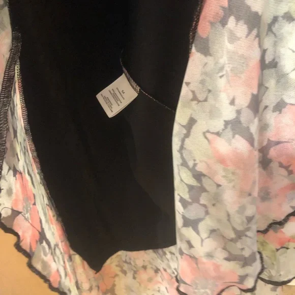 NWT Juniors No Comment Crista Asymmetrical Mesh Midi-Slip Dress size medium - Picture 9 of 11